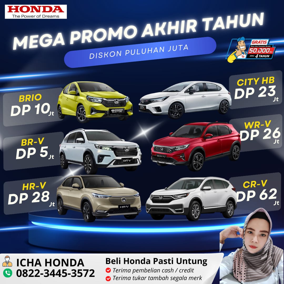 Honda Probolinggo - Disini Tempatnya Pembelian Mobil Baru Honda Terbaik